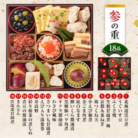 プレゼント付！はり清監修おせち雅（和三段重）【１２月２９日お届け】-食品通販のベルーナグルメ【公式】-09-17-2025_12_04_AM